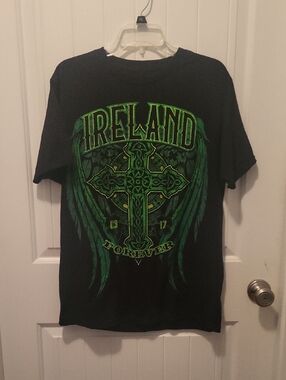 Way To Celebrate Ireland Celtic Y2k Style Tee